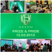 านแถลงข่าว KEEEN Prize & Pride : KEEEN ผู้นำ และผู้เชี่ยวชาญด้านการบริหารจัดการอุตสาหกรรมเชิงนิเวศน์ ซึ่งได้ร่วมมือกับผู้เชี่ยวชาญในด้านเทคโนโลยีชีวภาพ และการอนุรักษ์สิ่งแวดล้อมได้ทำการศึกษาวิจัย จนเกิดนวัตกรรมใหม่มีชื่อเรียกว่า "สารชีวบำบัดภัณฑ