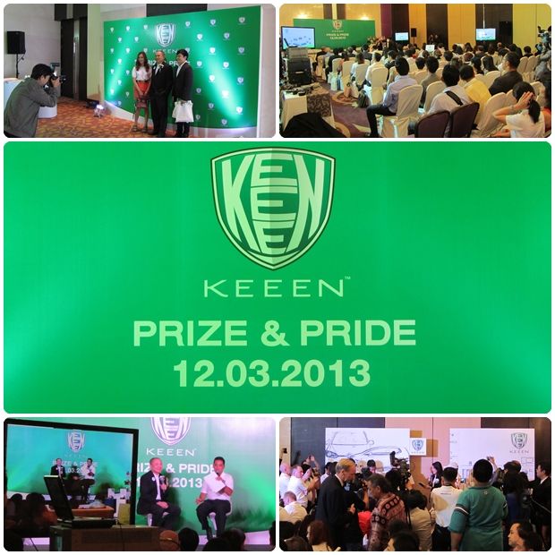 งานแถลงข่าว KEEEN Prize & Pride : KEEEN ผู้นำ และผู้เชี่ยวชาญด้านการบริหารจัดการอุตสาหกรรมเชิงนิเวศน์ ซึ่งได้ร่วมมือกับผู้เชี่ยวชาญในด้านเทคโนโลยีชีวภาพ และการอนุรักษ์สิ่งแวดล้อมได้ทำการศึกษาวิจัย จนเกิดนวัตกรรมใหม่มีชื่อเรียกว่า "สารชีวบำบัดภัณฑ์”