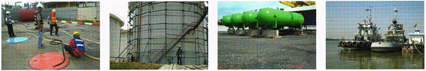 Oil Storage Tank Degassing & Cleaning Remediation  งานล้างถังน้ำมันบนบก (ใต้ดิน - บนดิน) และบนเรือ